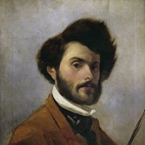Italy, Florence, Self-Portrait at Age 29, 1854, oil on canvas