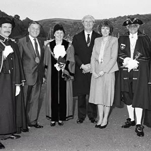 Mayor Making, Fowey, Cornwall. May 1993