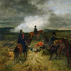 17th June 1815, 7 O Clock, 1869 (oil on canvas)