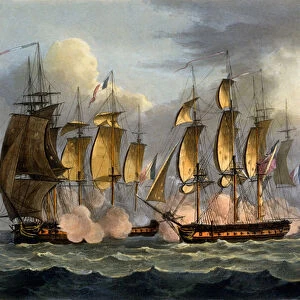 The Capture of La Prevoyante and La Raison, May 17th 1795
