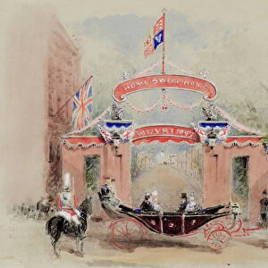 Entrance to Kensington Palace (w / c)