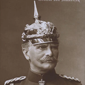 Field Marshal August von Mackensen, German military commander of the First World War (b / w photo)
