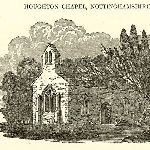 Houghton Chapel, Nottinghamshire (engraving)