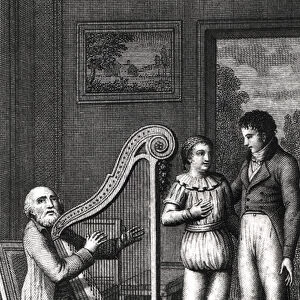 Illustration from Wilhelm Meisters Apprenticeship by Johann Wolfgang Goethe