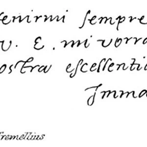 Immanuel Tremellius (engraving)