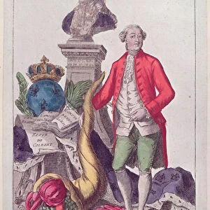 The Call of Jacques Necker (1732-1804) 16th July 1789 (coloured engraving)
