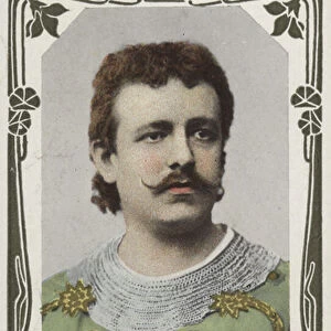 Jean de Keske, dans le Cid (coloured photo)