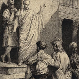 Jesus before Pilate (engraving)
