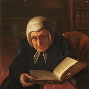 Martin Joseph Routh, President of Magdalen College, 1850 (oil on panel)