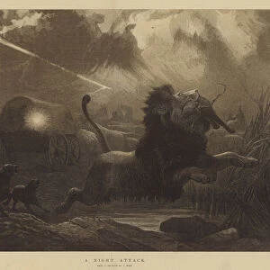 A Night Attack (engraving)