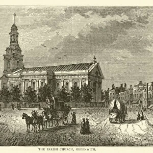 The Parish Church, Greenwich (engraving)