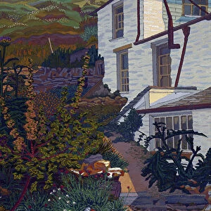 Penally Cottage, Boscastle, 1916 (oil on canvas)