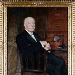 Portrait of Alderman George Bargate Bainbridge J. P. (oil on canvas)