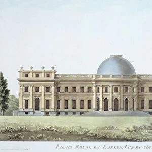 Royal Palace at Laeken, View from the Park, from Choix des Monuments