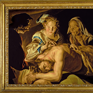 Samson and Delilah (oil on canvas)