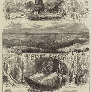 Sketches in Epping Forest (engraving)