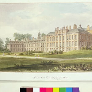 South East View of Kensington Palace, 1826 (w / c on paper)