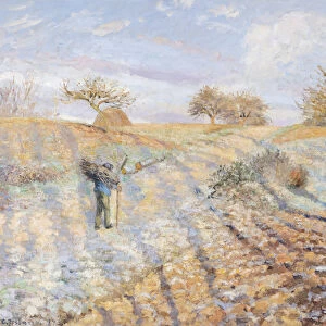 White Frost, 1873 (oil on canvas)