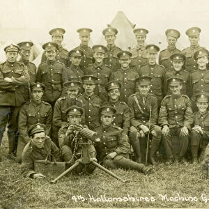 4th Hallamshire Machine Gun Section, c. 1914-1918