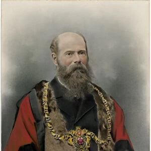 Alderman William Henry Brittain, Lord Mayor of Sheffield, Yorkshire, 1884