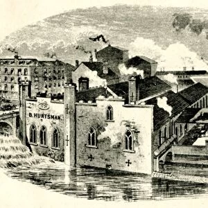 B. Huntsman, Wicker Forge, Ladys Bridge, 1889