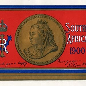 Boer War: chocolate box, sent to the troops in South Africa