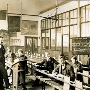 Boys School Classroom, St. Johns School, Sheffield. c. 1880s