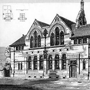 Broomhill School, Beech Hill Road, Architects Design, 1874