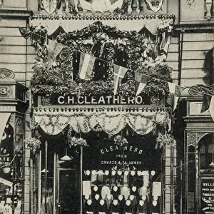 C. H. Cleathero, tailors, No. 15 Waingate, Sheffield, 1905