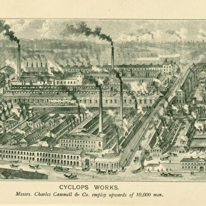 Cammell Laird and Co. Ltds Cyclops Works, Carlisle Street, Grimesthorpe, 1895