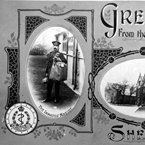 Christmas Card from 3rd Northern General Base Hospital, Broomhall, World War I, 1917