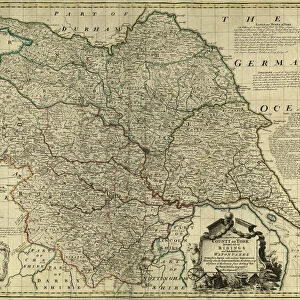 County Map of Yorkshire, c. 1777