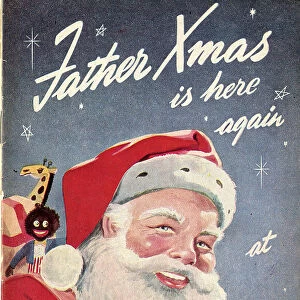Cover of J. G. Graves Christmas mail order catalogue, 1956