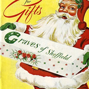 Cover of J. G. Graves Christmas mail order catalogue, 1959