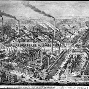 Cyclops Iron and Steel Works, Charles Cammell and Co. Ltd, 1895