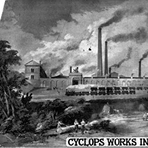 Cyclops Works, Charles Cammell and Co. Ltd, Savile Street, 1845