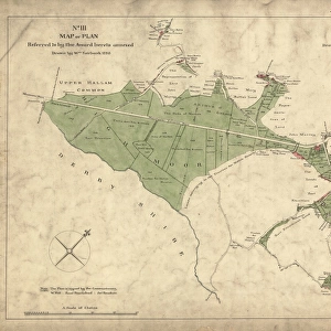 Ecclesall Inclosure (enclosure) Map No. III - Bents Green, Ecclesall High Moor, Broad Oaks Green, Whiteley, Whirlow, 1788