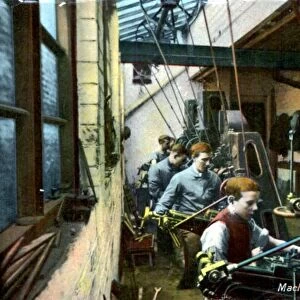 Edge Tool Manufacture, Sheffield, Yorkshire, c. 1900