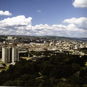 Elevated View of Sheffield