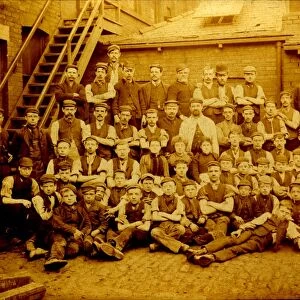 Employees of John Henry Dickinson Ltd, Cutlers, Lowfield Cutlery Forge, Guernsey Road