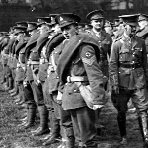 First Detachment of Unit for Overseas, 3rd Northern General Base Hospital, Broomhall, World War I, , 1915
