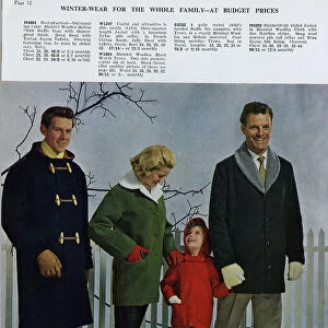 J. G. Graves Christmas mail order catalogue: Christmas coats, 1961