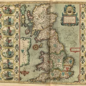John Speeds map of Britain, 1611