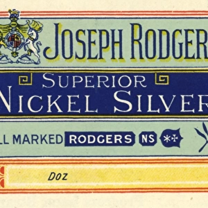 Joseph Rodgers and Sons Ltd, Cutlery Manufacturer, 6 Norfolk Street - extract from catalogue