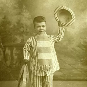Little Herbert, Sheffield Wednesday football club mascot, c. 1900