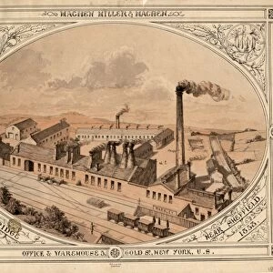 Machen Miller and Machen, Wadsley Bridge Steelworks, Baxter Road / Fox Hill Road, , 1858