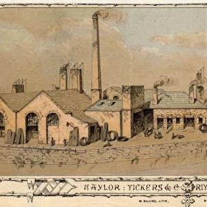 Naylor, Vickers and Co, River Don Works (Millsands), , 1858