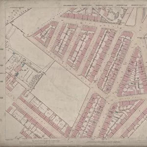 Ordnance Survey Map, Ellesmere Road / Lyons Road area of Sheffield, 1889 (Yorkshire sheet number 294. 4. 18)