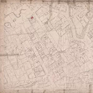 Ordnance Survey Map, Sheffield, Bates Street area, Crookes, Sheffield, 1889 (Yorkshire sheet 294. 7. 7)