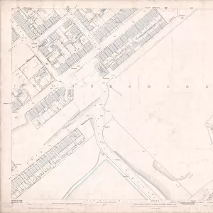 Ordnance Survey Map, Sheffield, Crookesmoor / Ponderosa area, 1889 (Yorkshire sheet 294. 7. 13)